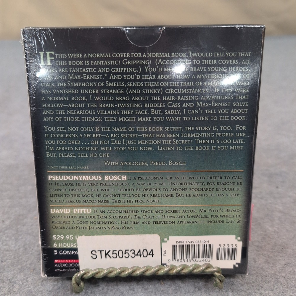 The Name Of This Book Is Pseudonymous Bosch Audiobook Set‎ - Picture 2 of 2